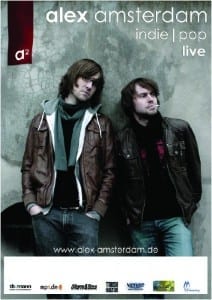 Poster: Alex Amsterdam - live