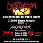 Release Party Show: Destruction - The Curse of the Antichrist Live in Agony