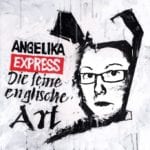 Andrea auf dem Cover des Angelika Express Albums: Die feine englische Art